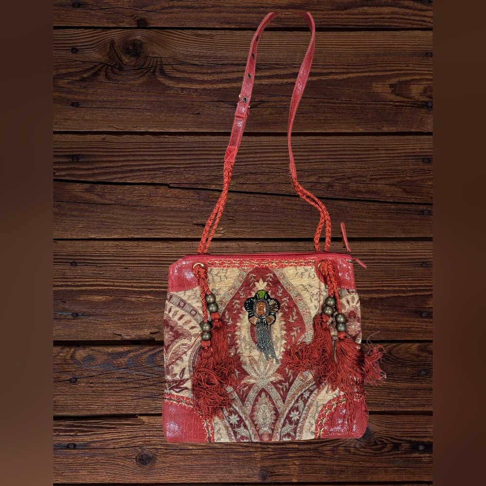 Sharif Vintage festival boho Tapestry tote Bag